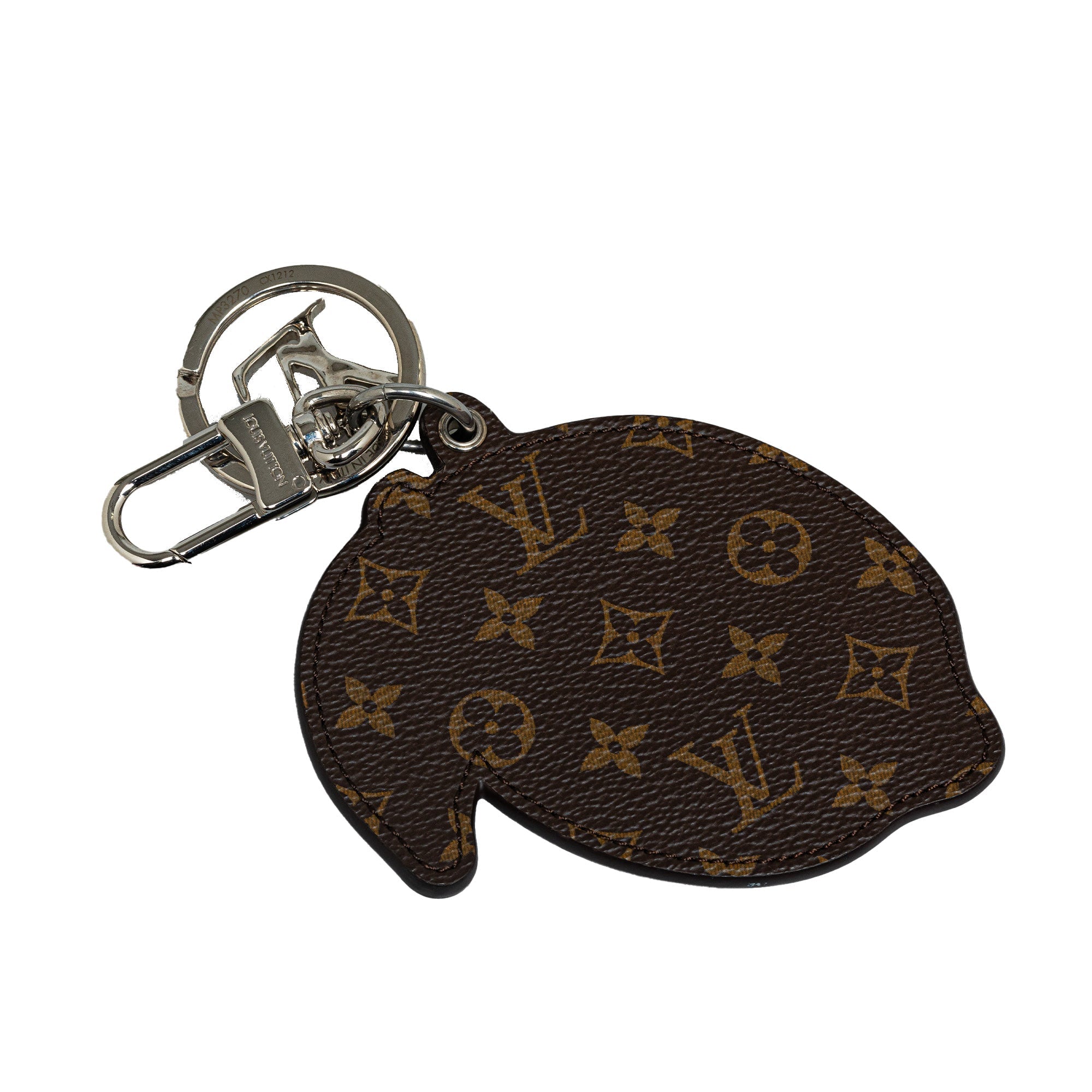 Yellow Louis Vuitton Monogram Lemon Charm Key Chain