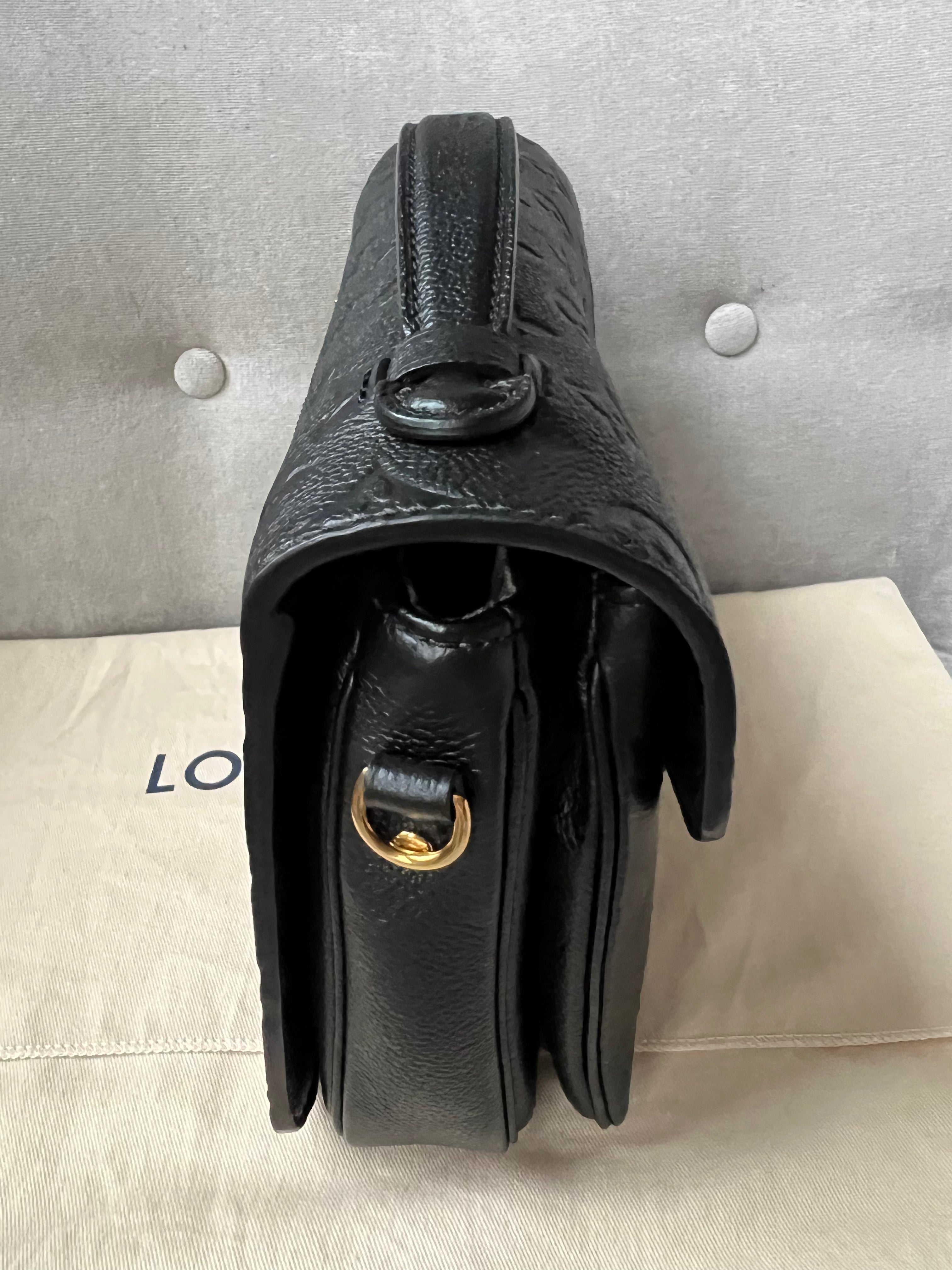 Louis Vuitton Pochette Metis Black Empreinte (RRP £2,110)