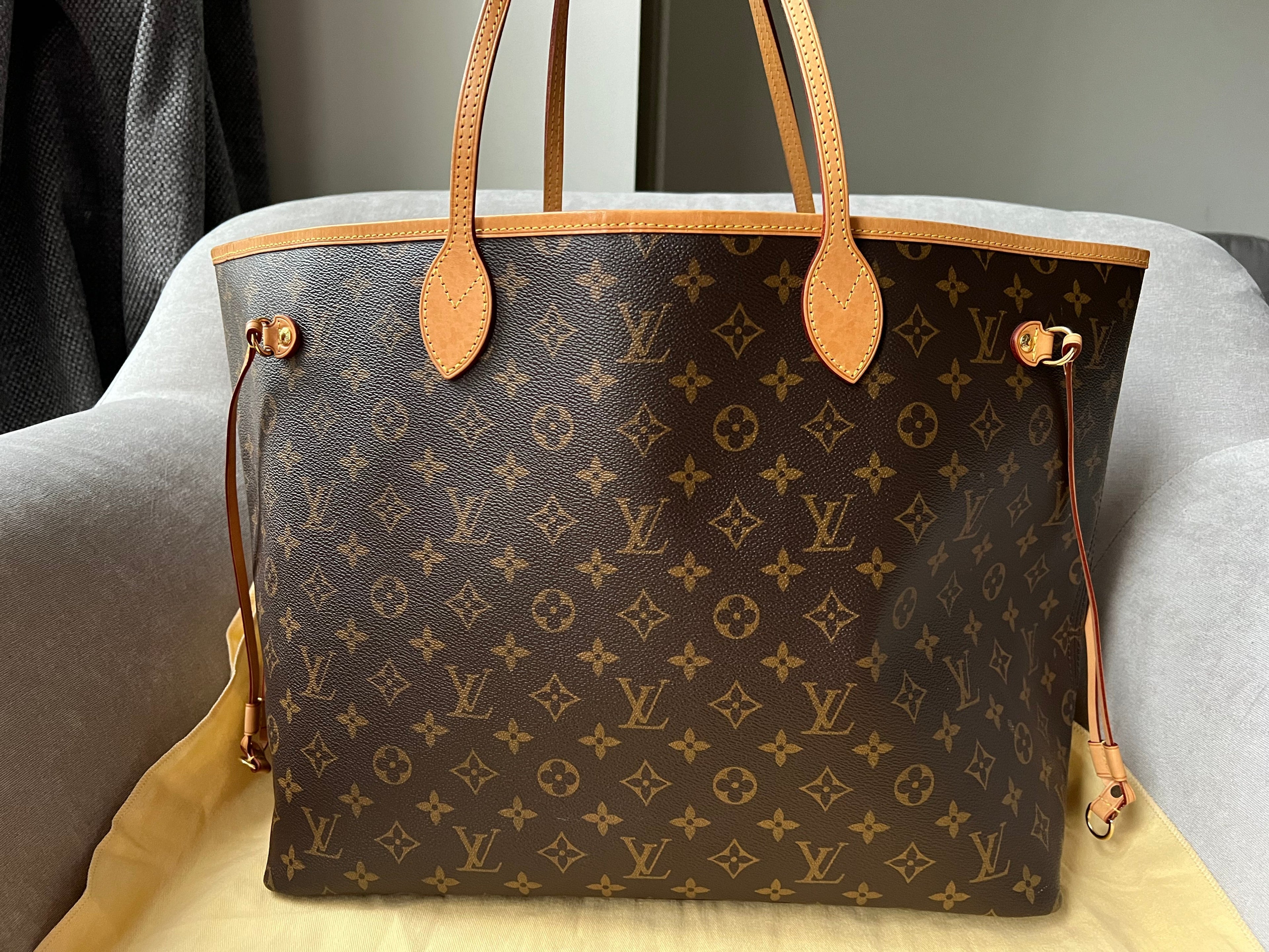 Louis Vuitton Neverfull GM Monogram Beige Interior (RRP £1,460)