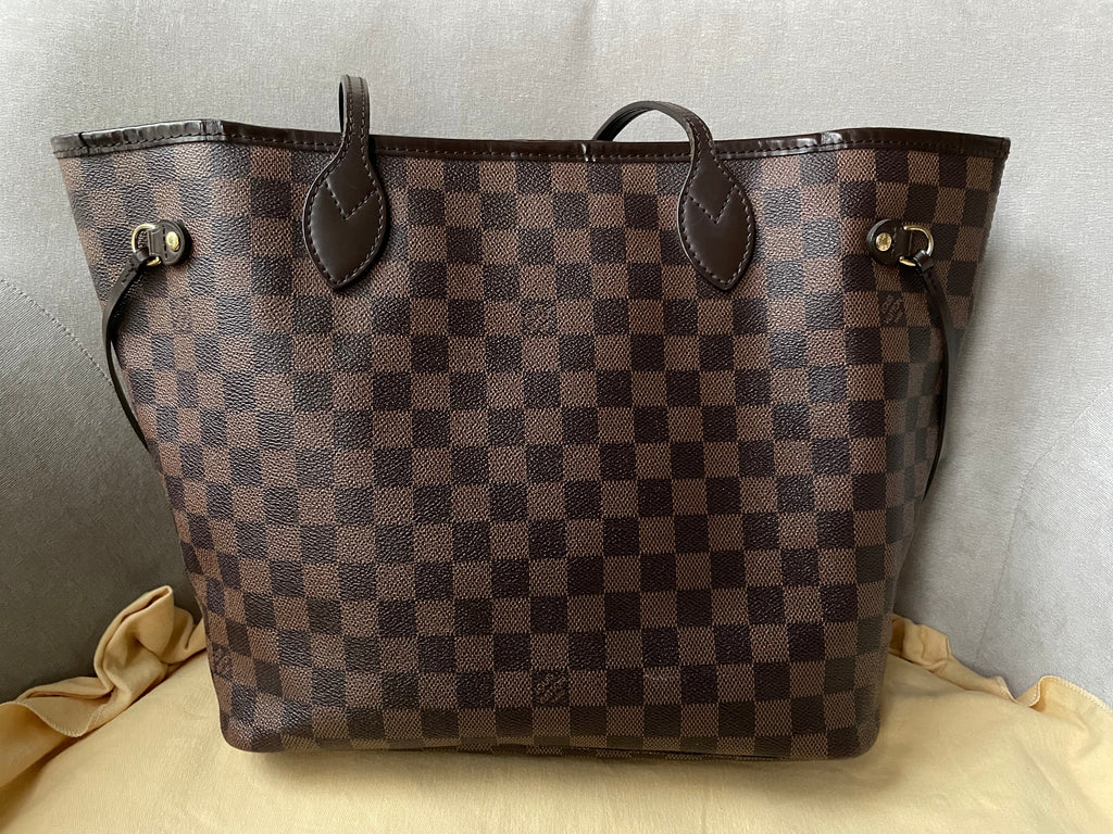 Louis Vuitton Neverfull MM Damier Ebene Cherry Interior (RRP £1,410)