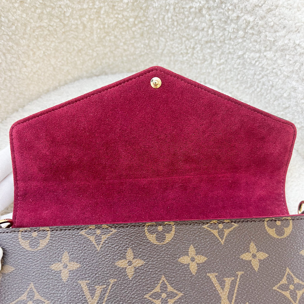 LV Felicie Pochette in Monogram Canvas and GHW