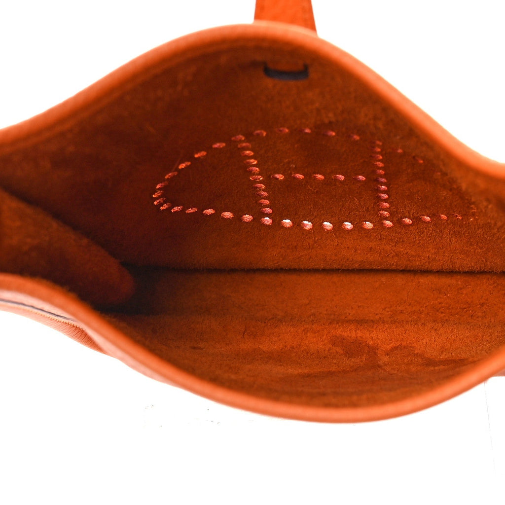 HermÃƒÆ’Ã‚Â¨s Evelyne TPM Orange Clemence Palladium Hardware