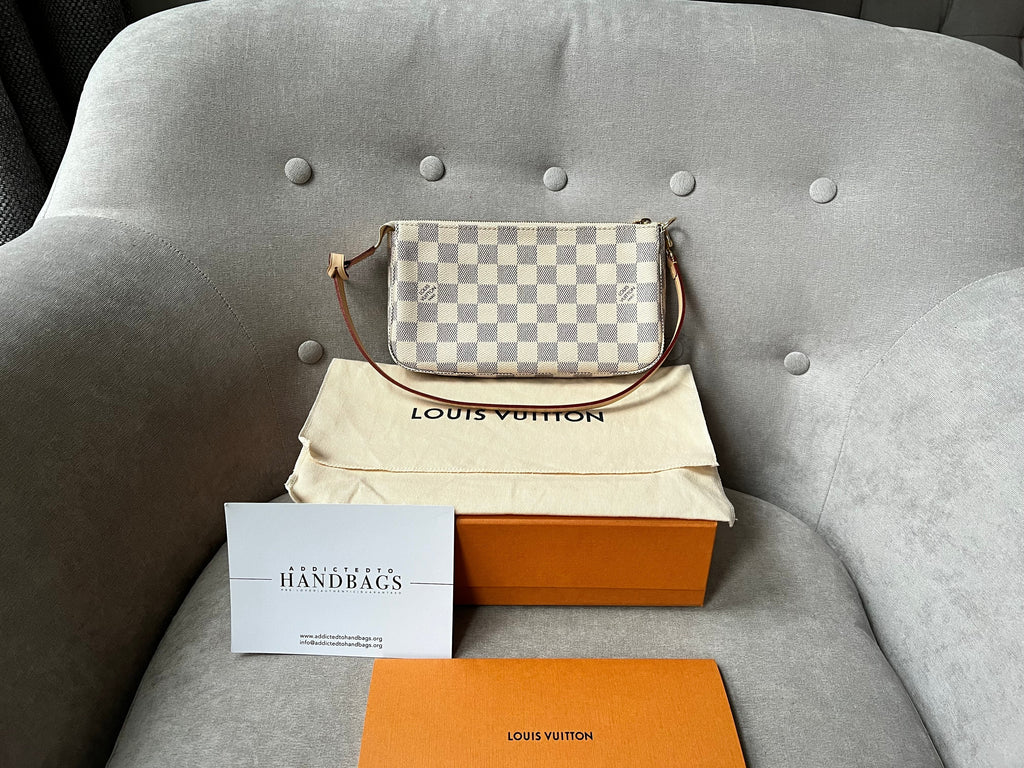 Louis Vuitton Pochette Accessoires Damier Azur (RRP £970)