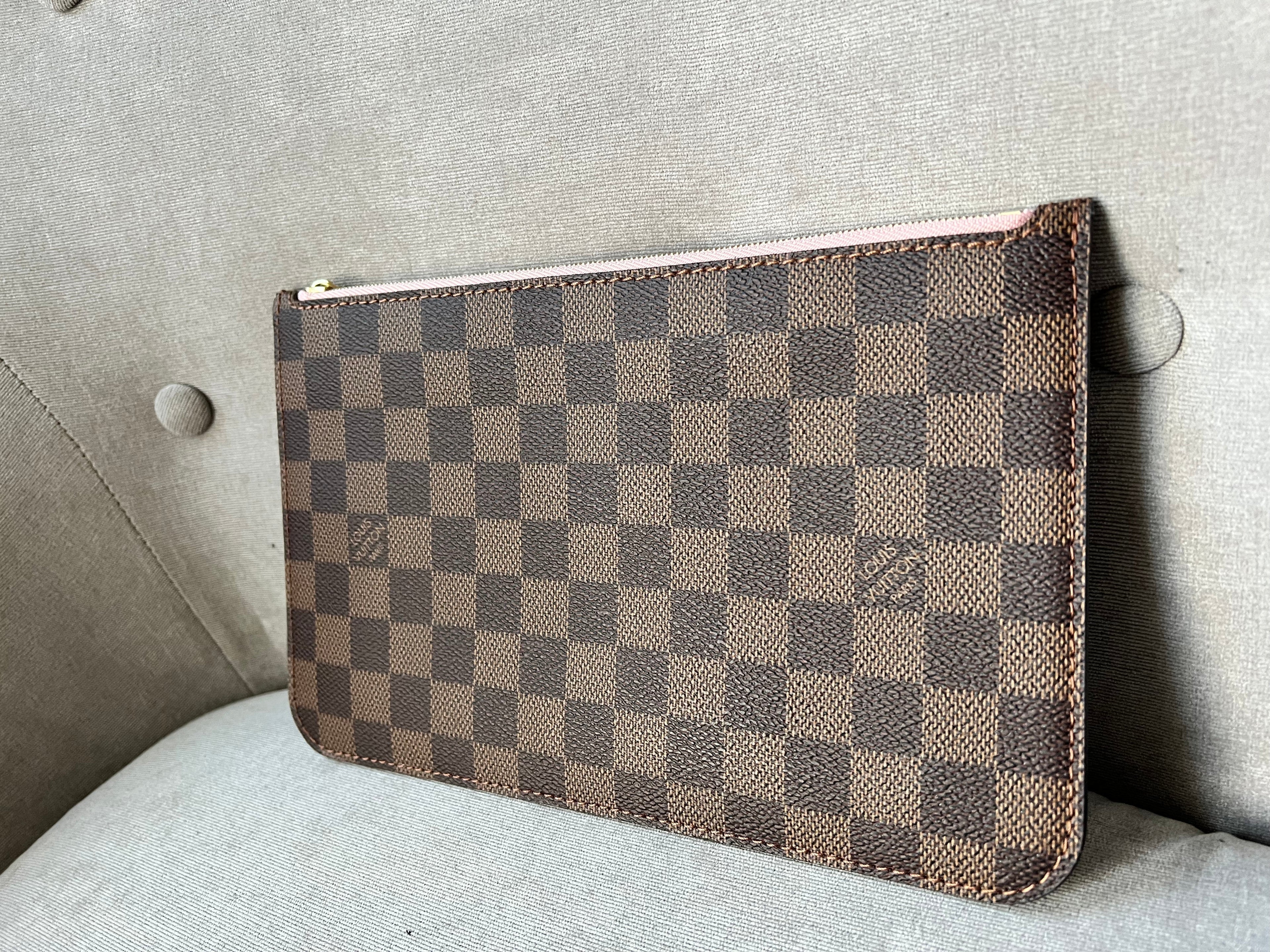 Louis Vuitton Pouch (from Neverfull MM) in Damier Ebene