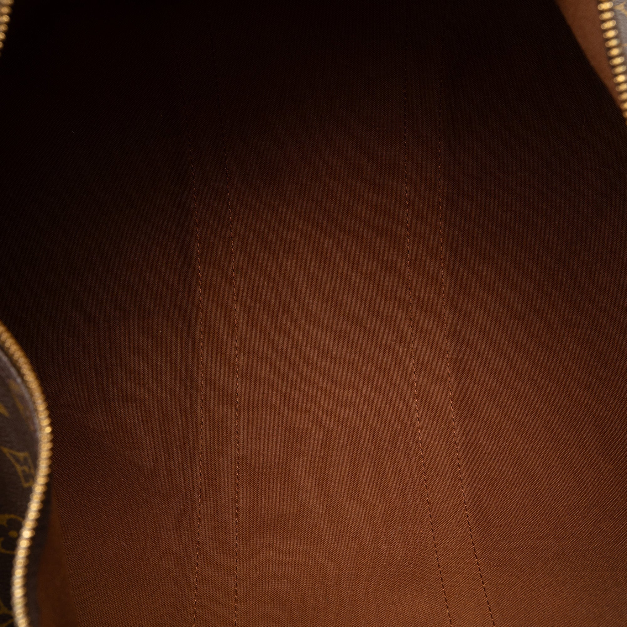Brown Louis Vuitton Monogram Keepall 45 Travel Bag