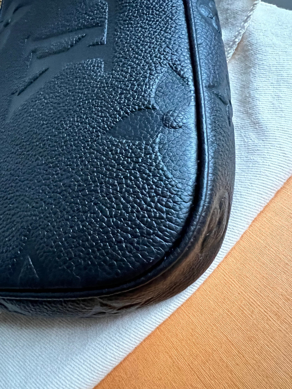 Louis Vuitton Multi Pochette Accessoires Black Empreinte (RRP £2140)