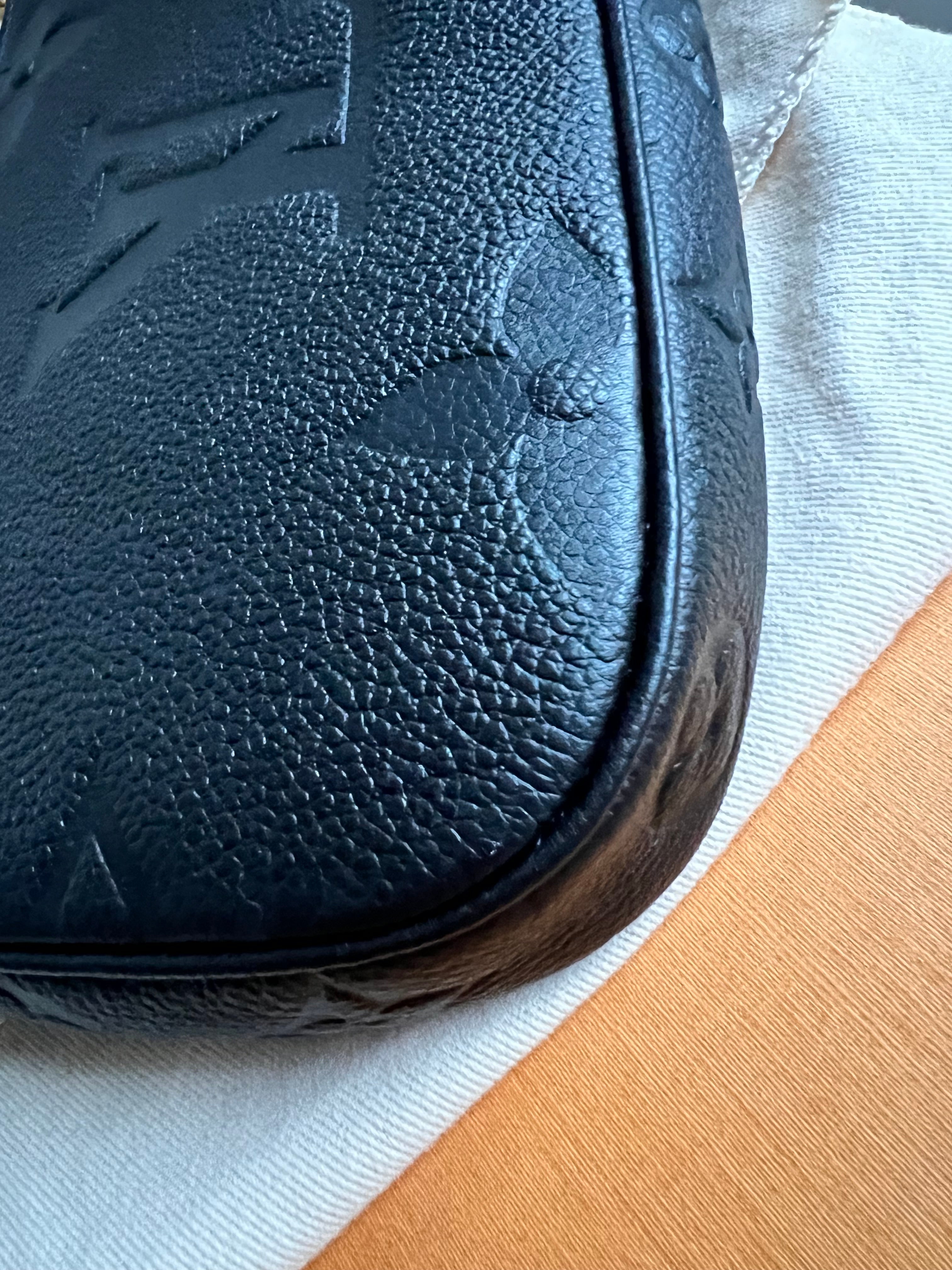 Louis Vuitton Multi Pochette Accessoires Black Empreinte (RRP £2140)