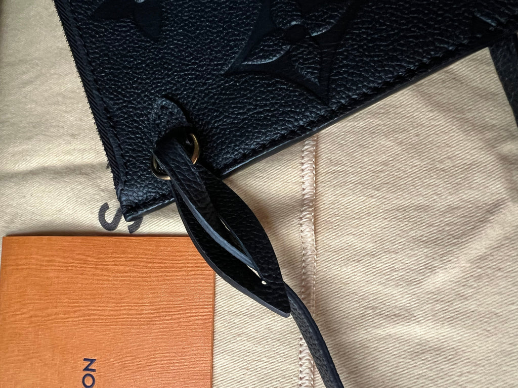 Louis Vuitton Neverfull MM Black Empreinte (RRP £1,940)