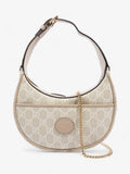Gucci Ophidia GG Supreme / Beige / Oatmeal Canvas Mini