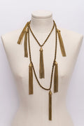 Long collier pompons Chanel Automne 1994