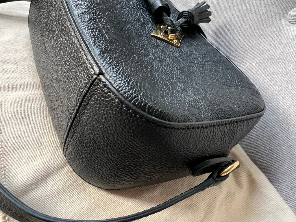 Louis Vuitton Saintonge Black Empreinte (RRP £1520)