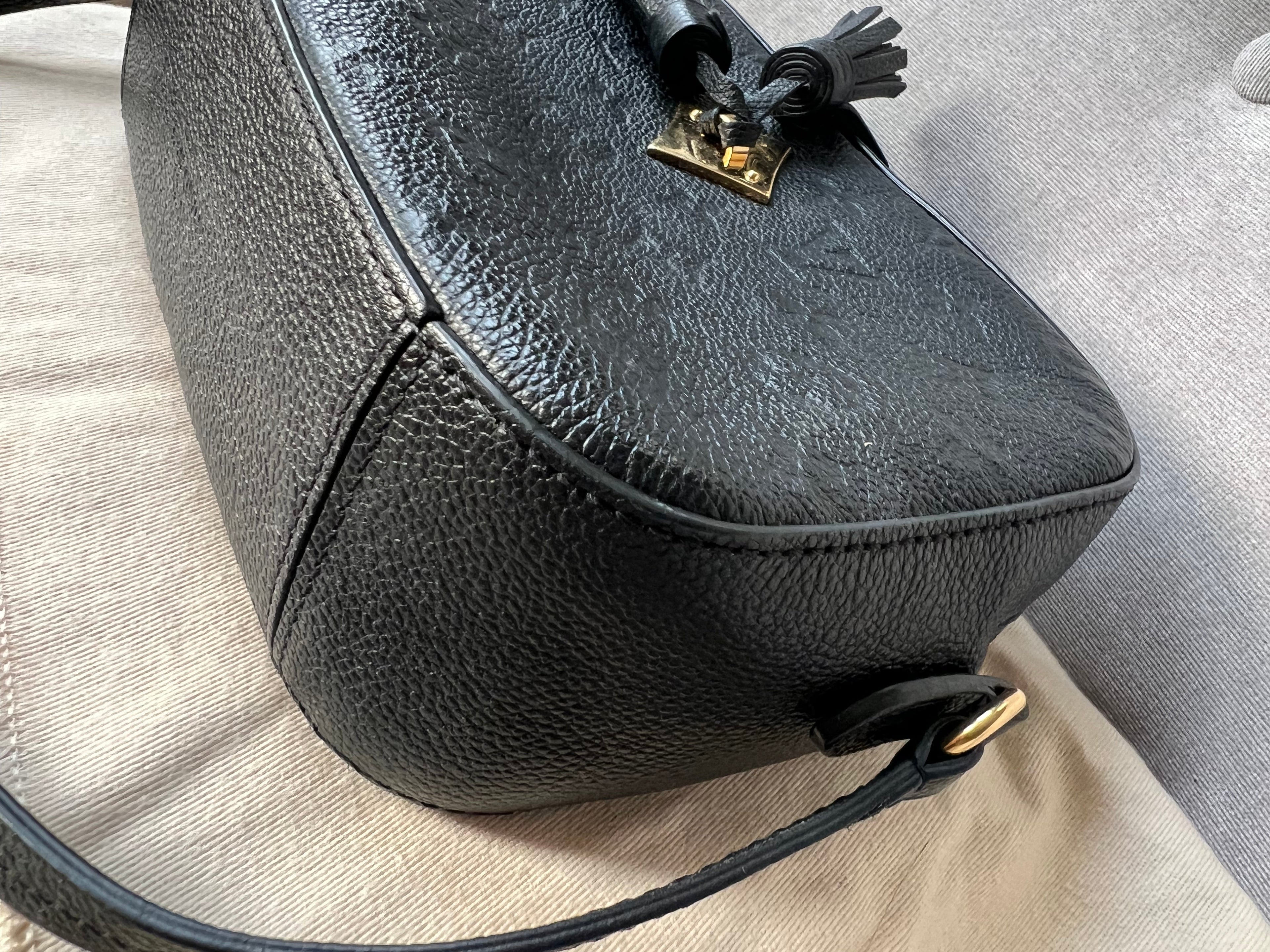 Louis Vuitton Saintonge Black Empreinte (RRP £1520)