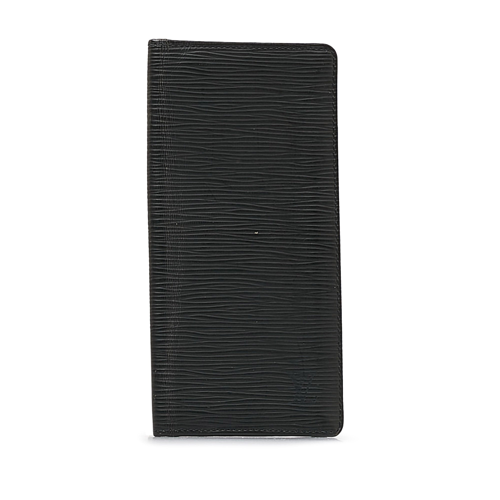 Black Louis Vuitton Epi Leather Brazza Wallet