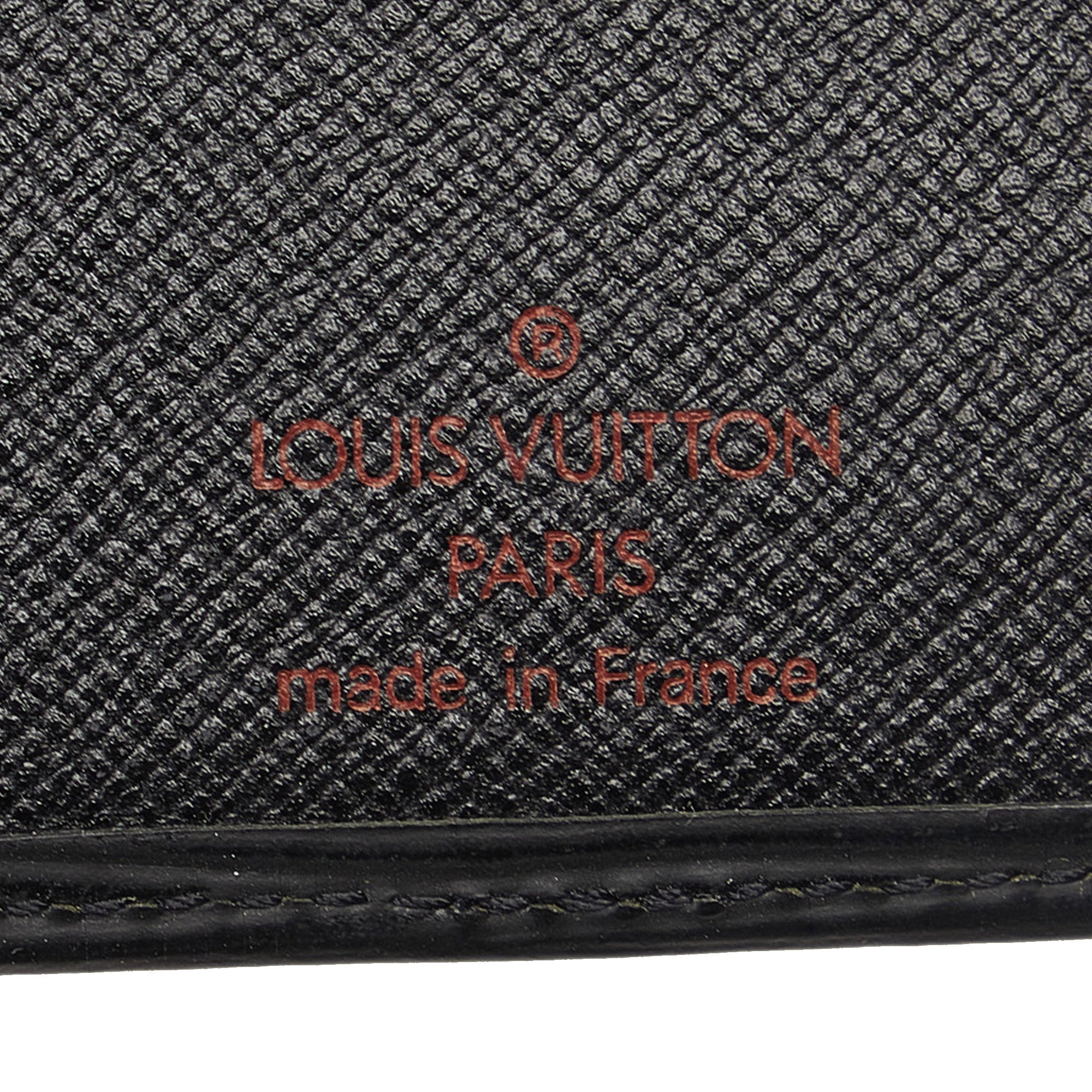 Black Louis Vuitton Epi Leather Brazza Wallet