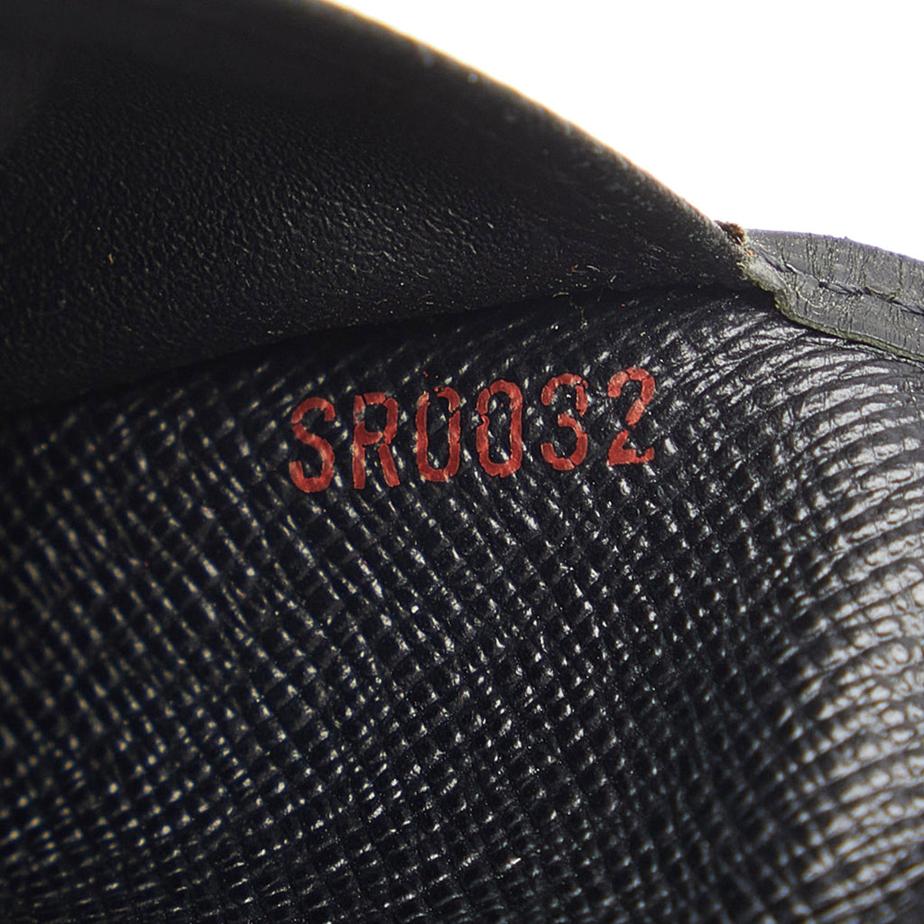 Black Louis Vuitton Epi Leather Brazza Wallet