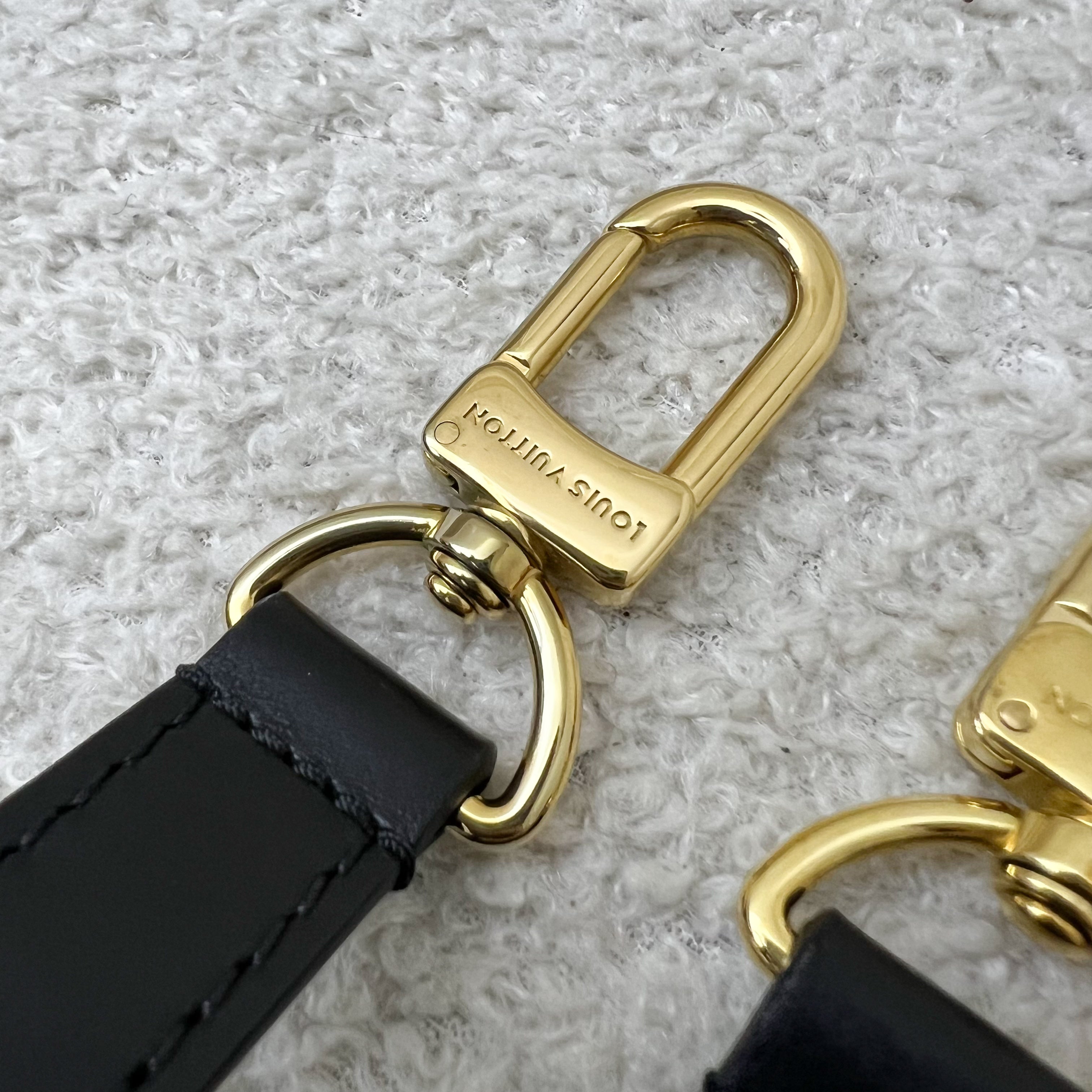 LV Speedy Bandouliere 25 in Black Giant Monogram Empreinte Leather and GHW