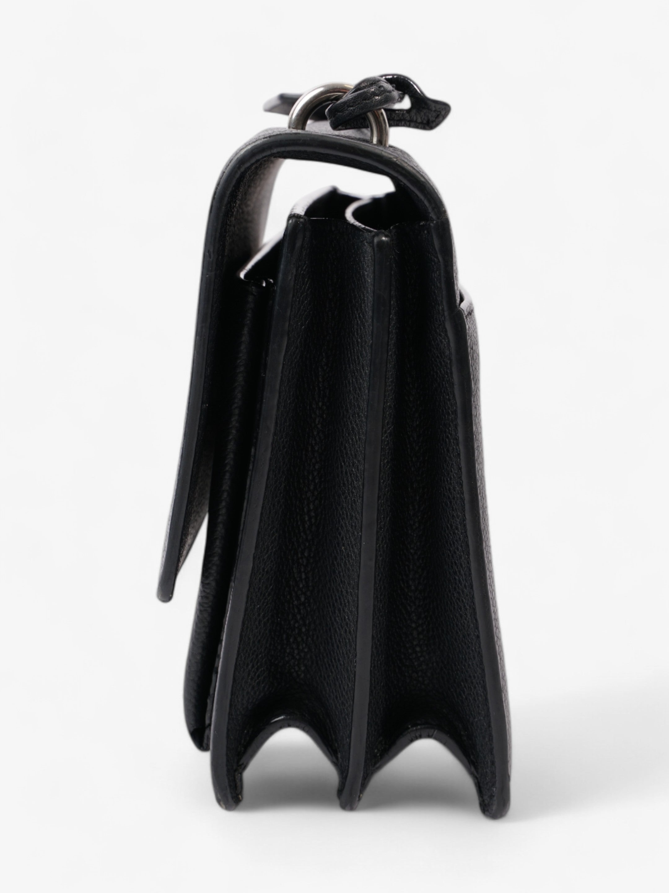 Saint Laurent Sunset Black Leather Medium