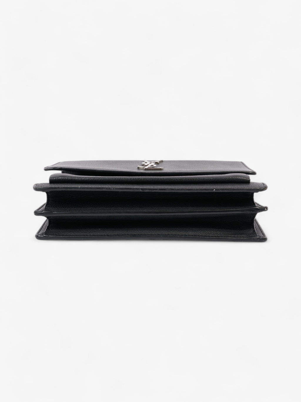 Saint Laurent Sunset Black Leather Medium