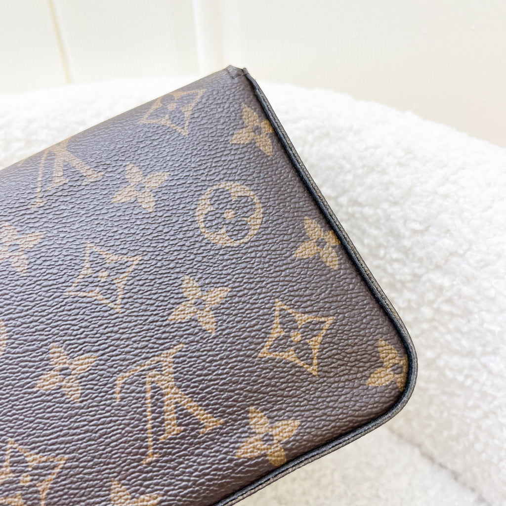 LV Felicie Pochette in Monogram Canvas and GHW
