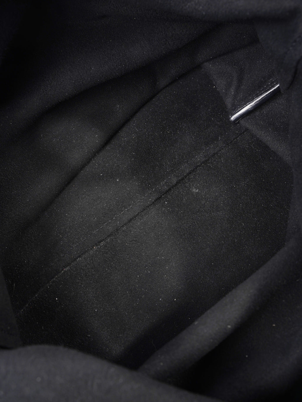 Saint Laurent Teddy Chain Black Leather