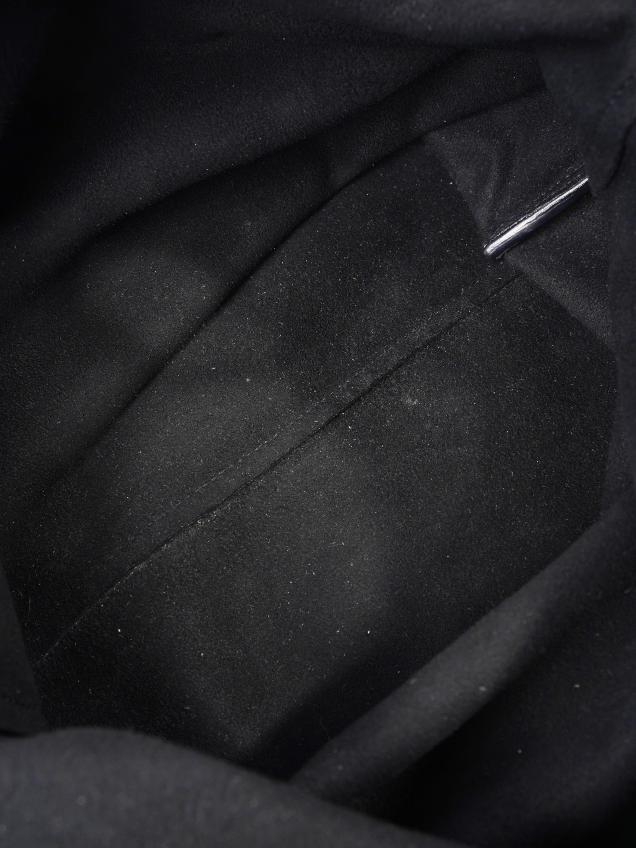 Saint Laurent Teddy Chain Black Leather