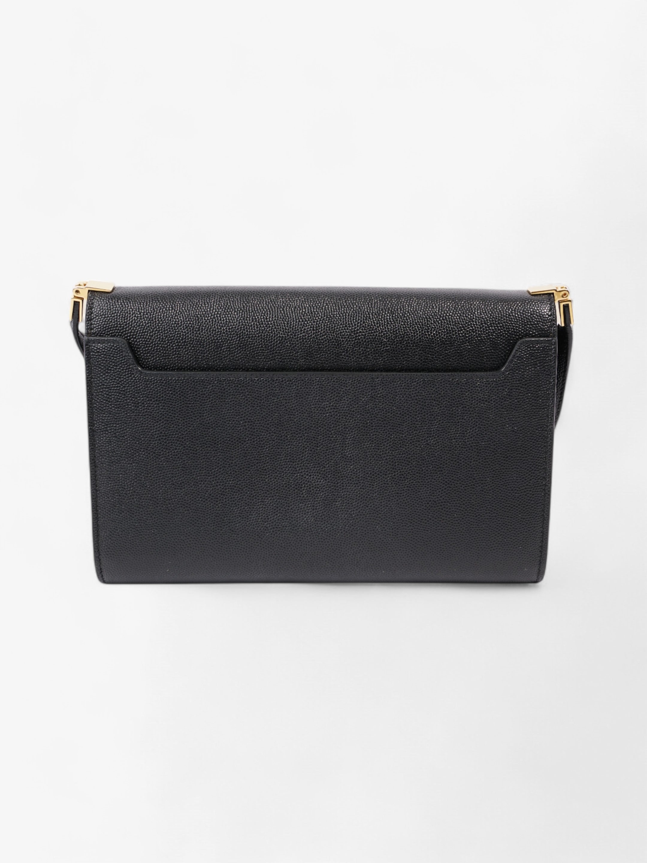 Saint Laurent Uptown Crossbody Black Leather Mini