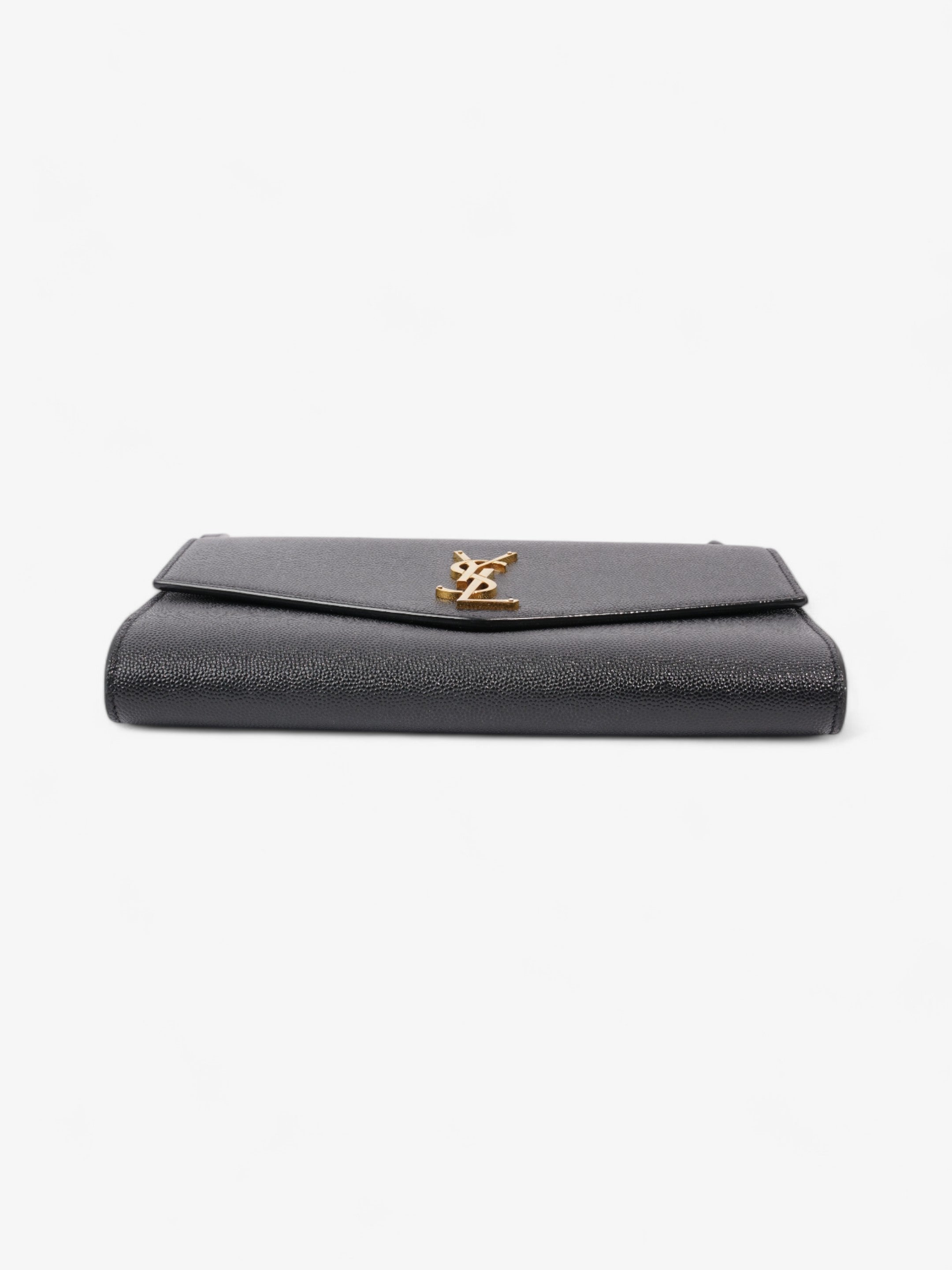 Saint Laurent Uptown Crossbody Black Leather Mini