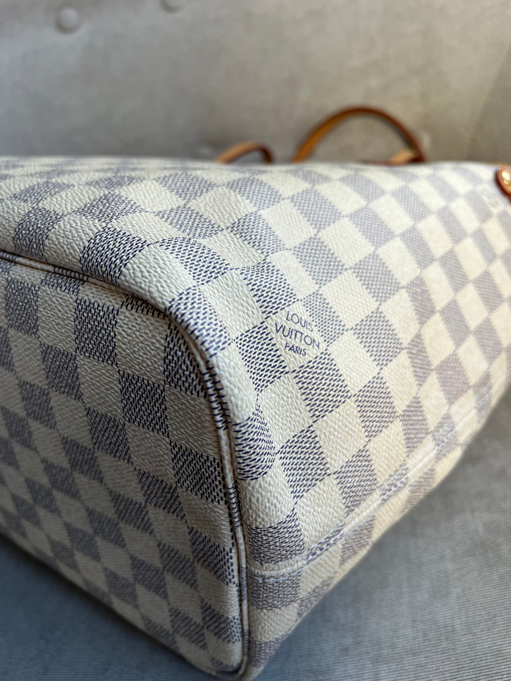 Louis Vuitton Neverfull MM Monogram Damier Azur (RRP £1,410)