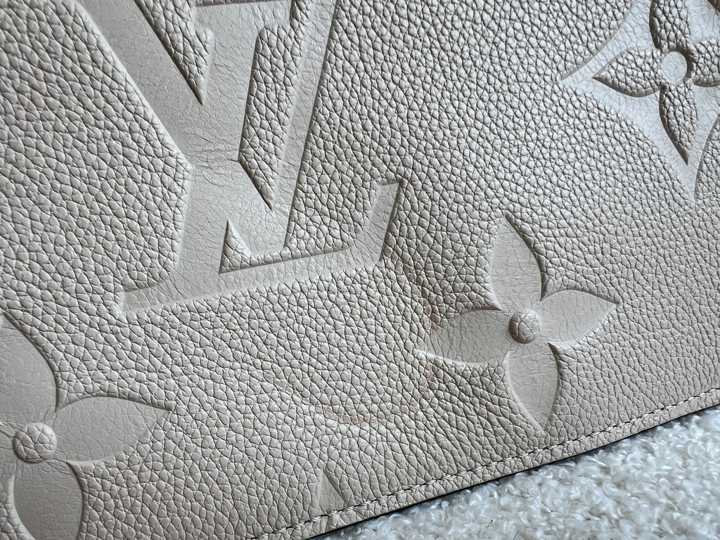 Louis Vuitton Pouch (from Neverfull) Creme Empreinte