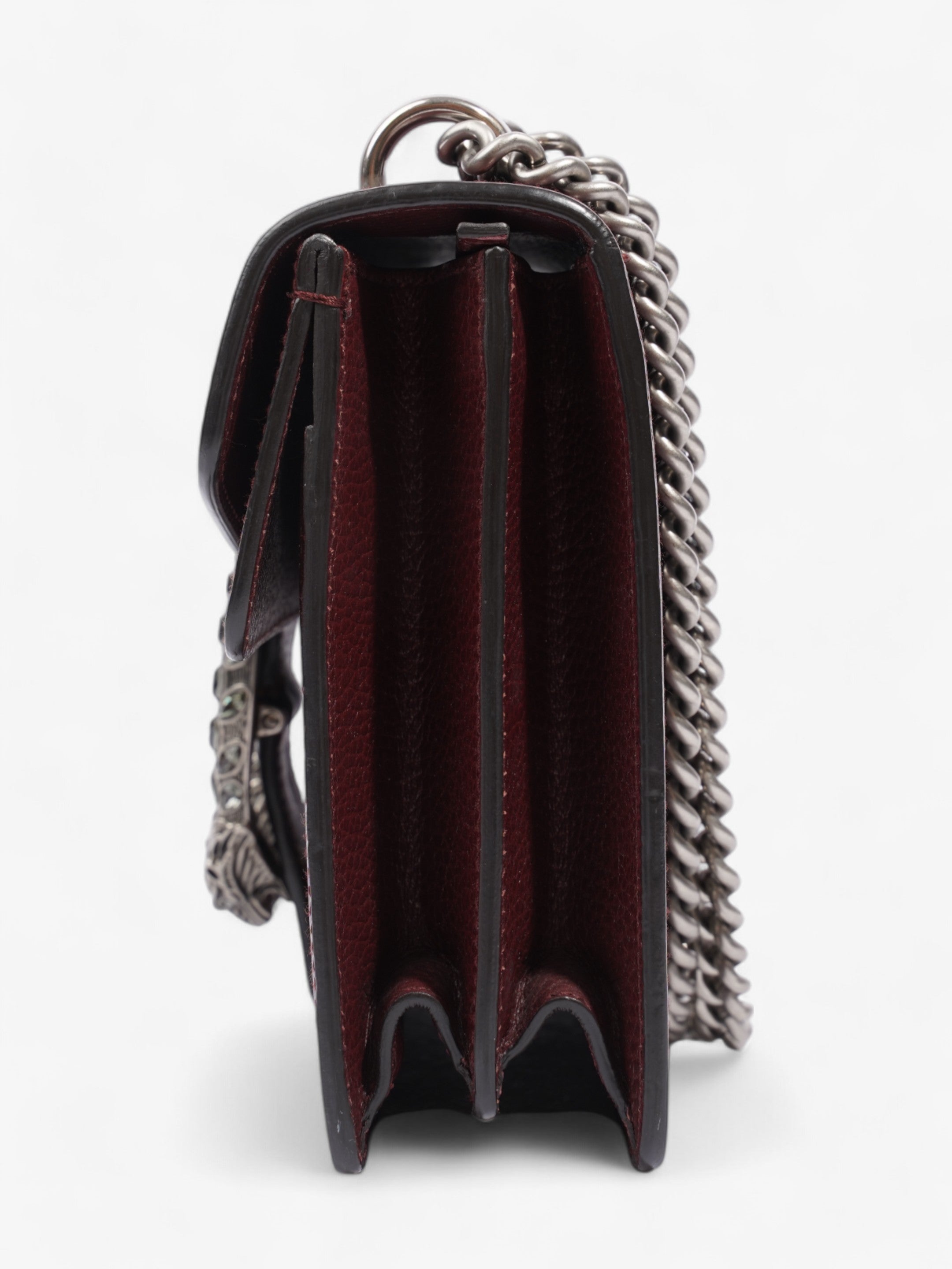 Gucci Dionysus Burgundy Leather Small