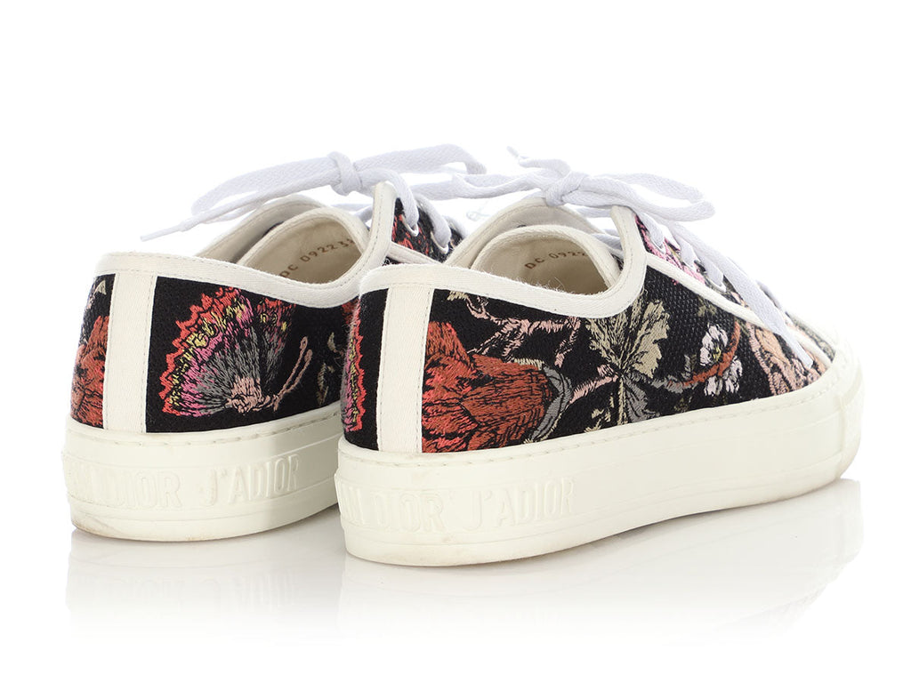 Dior Black and Multicolor Jardin Botanique Walkâ€™Nâ€™Dior Sneakers