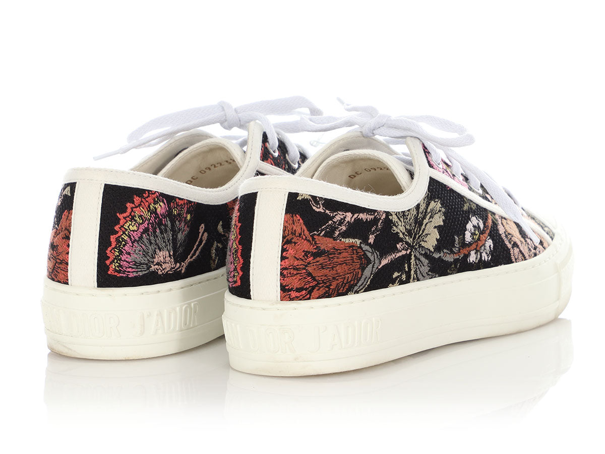 Dior Black and Multicolor Jardin Botanique Walkâ€™Nâ€™Dior Sneakers