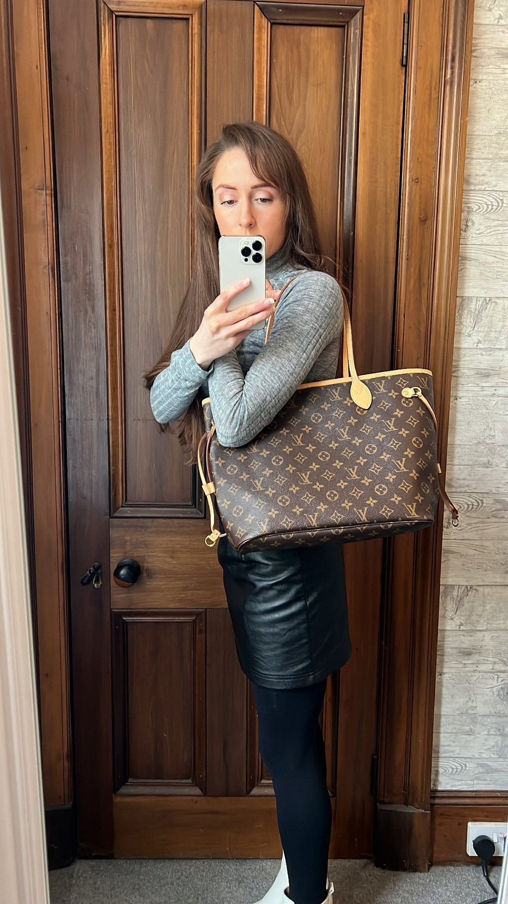 Louis Vuitton Neverfull MM Monogram Beige (RRP £1,410)