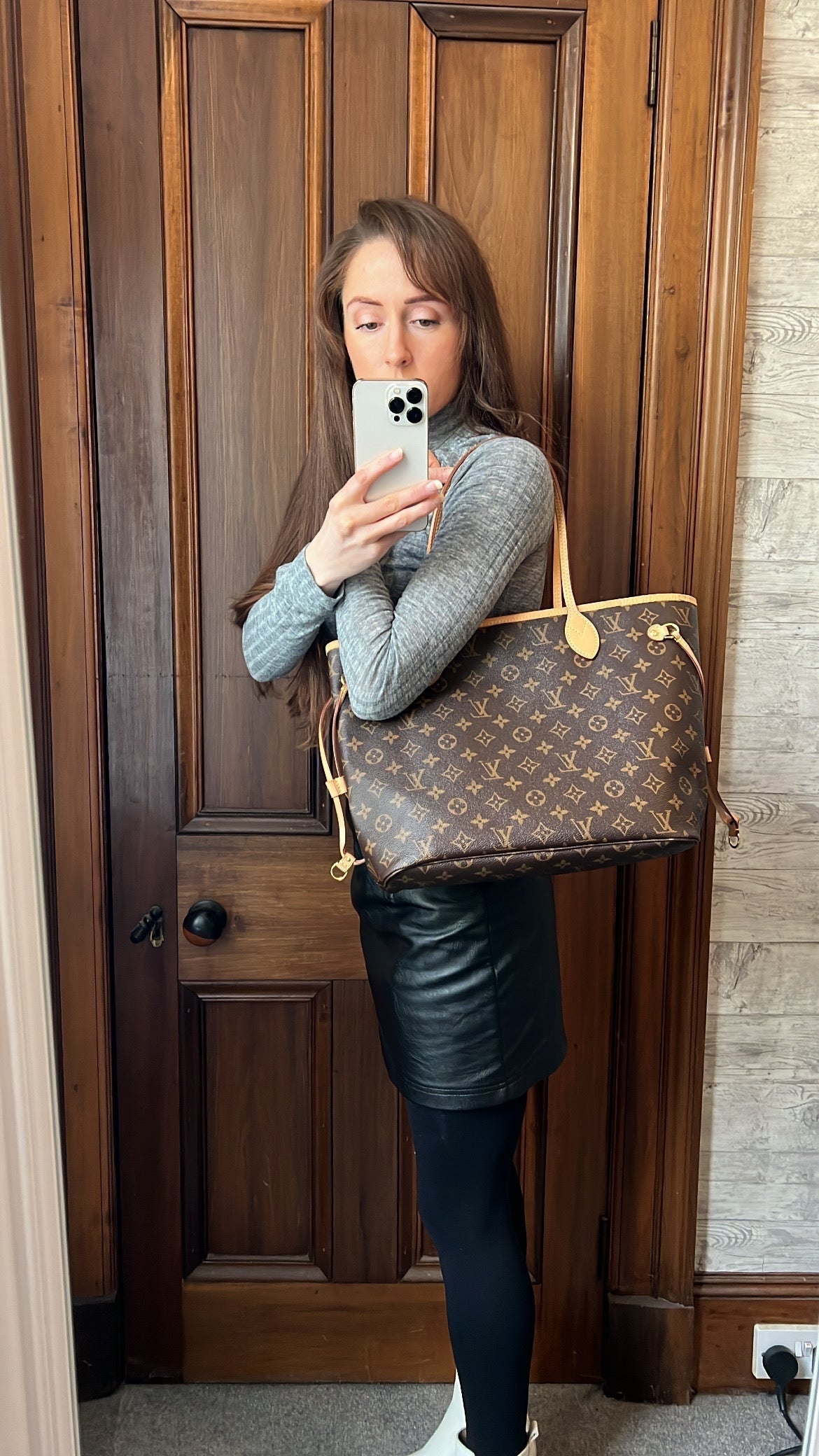 Louis Vuitton Neverfull MM Monogram Beige (RRP £1,410)