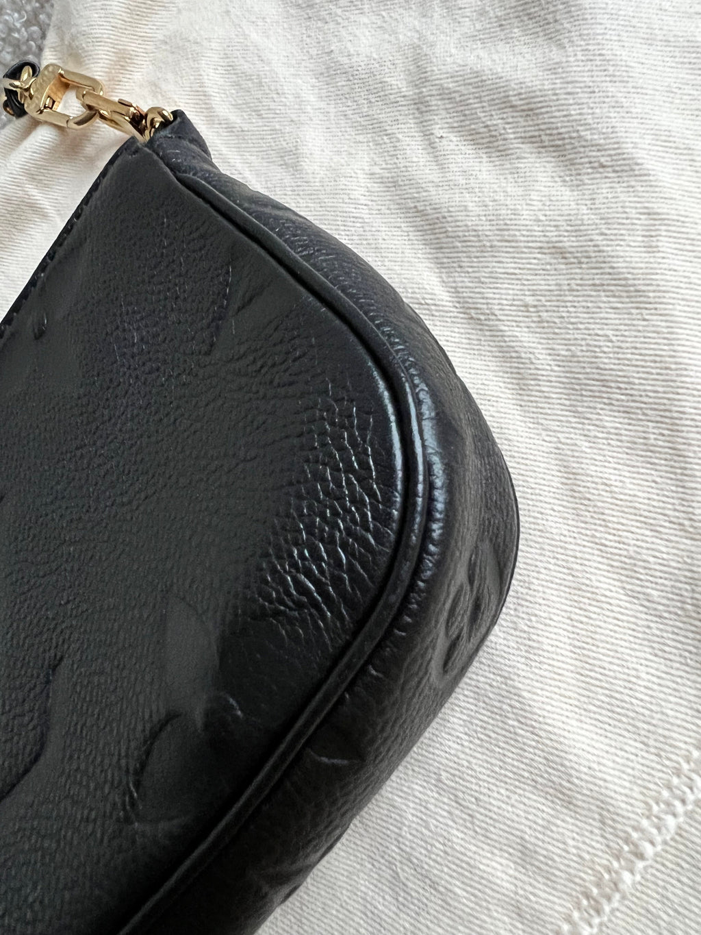 Louis Vuitton Multi Pochette Accessoires Black Empreinte (RRP £2140)