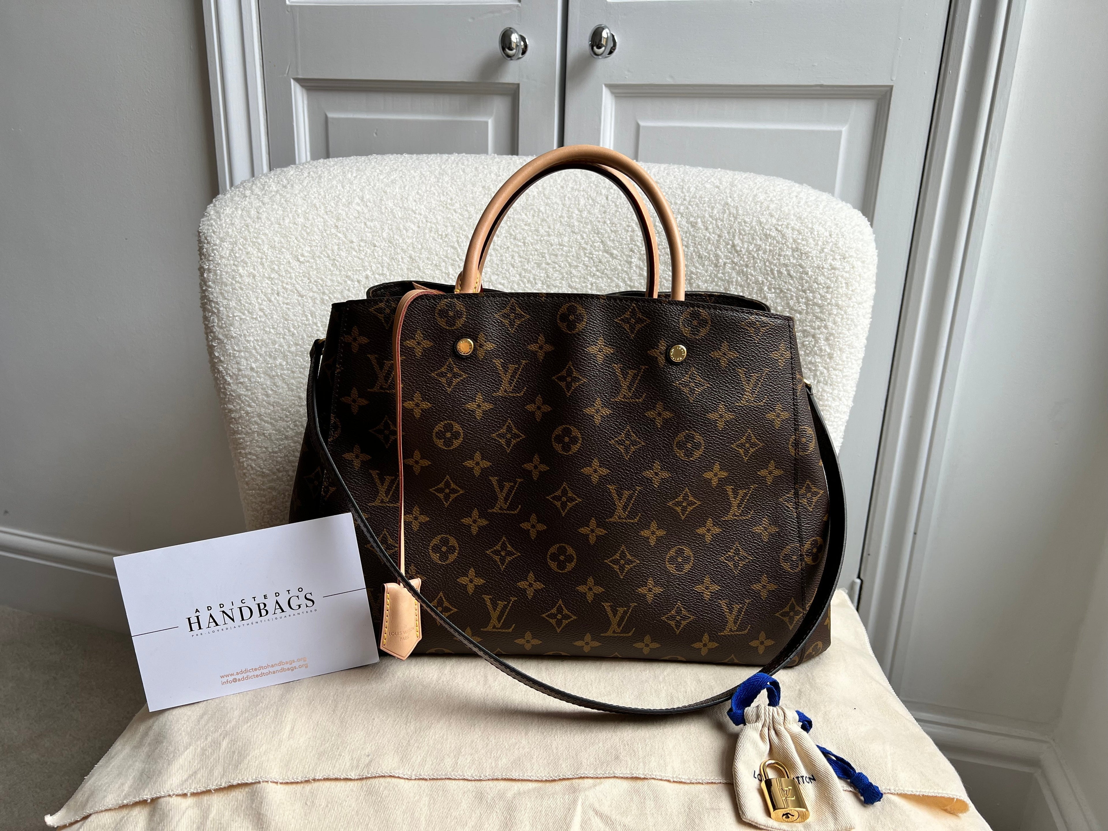 Louis Vuitton Montaigne GM in Monogram Canvas (RRP £2420)