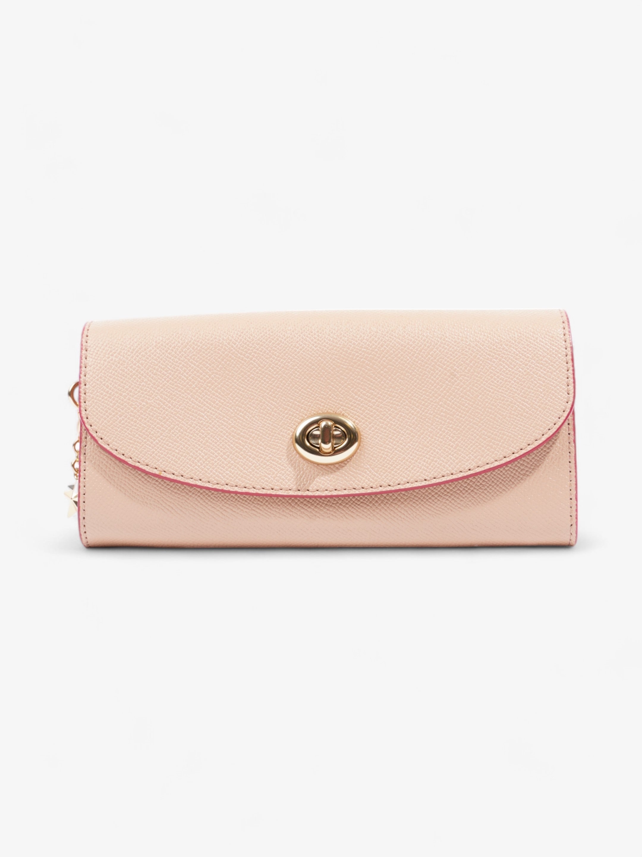 Coach Slim Envelope Wallet Nude Leather