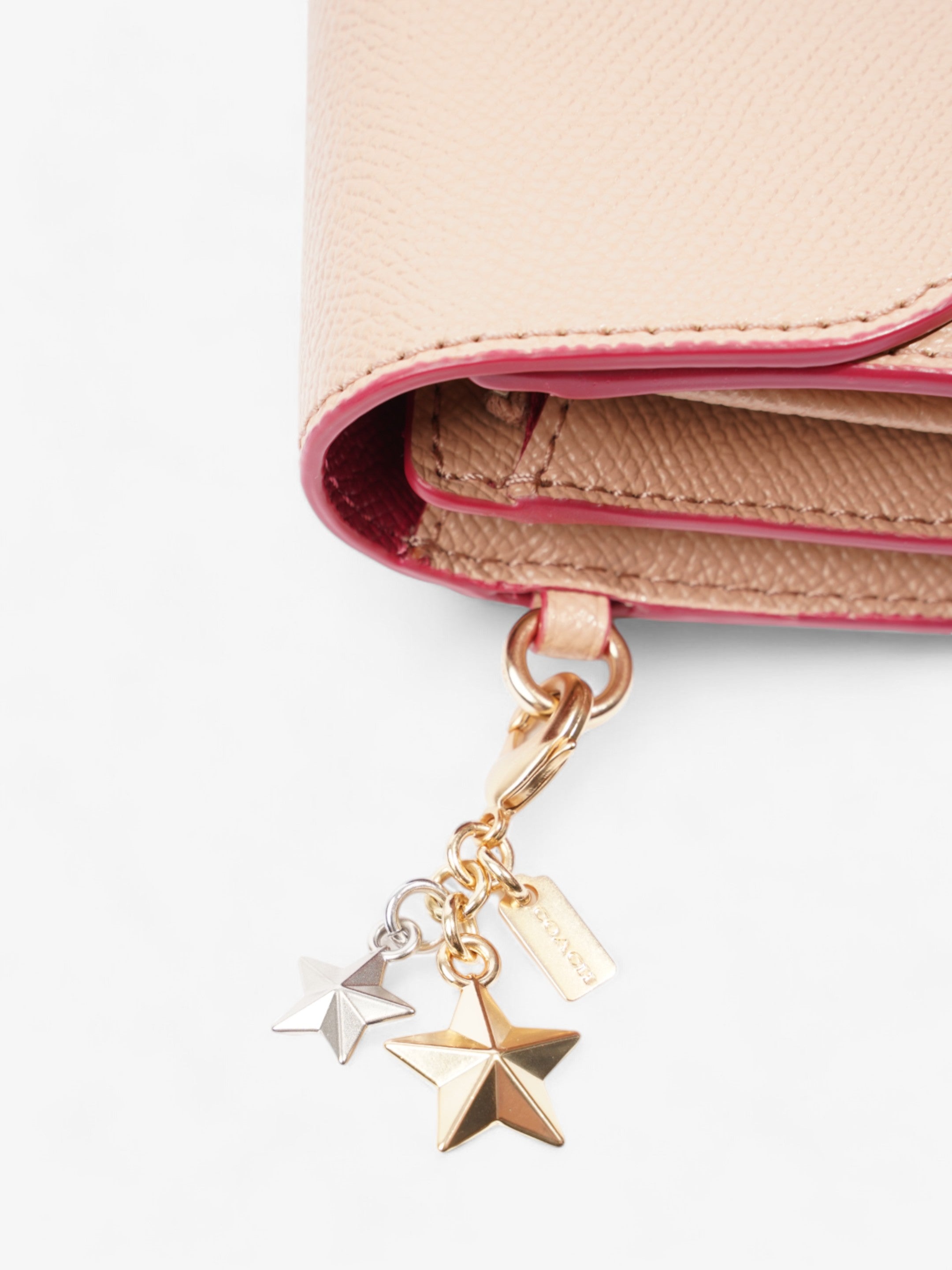 Coach Slim Envelope Wallet Nude Leather