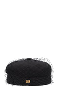 CHRISTIAN DIOR Newsboy Veil Hat