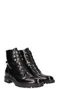 CHRISTIAN DIOR Patent Leder Boots