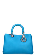 CHRISTIAN DIOR Diorissimo Bag Medium Blue