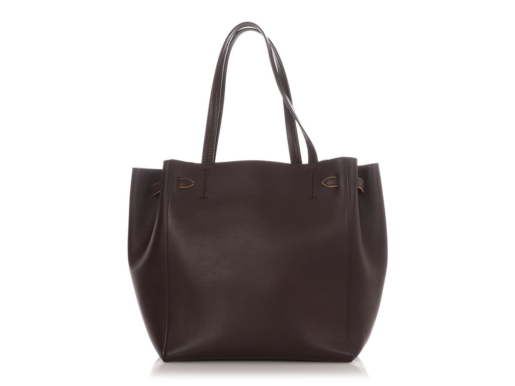Celine Small Burgundy Tassel Cabas Phantom