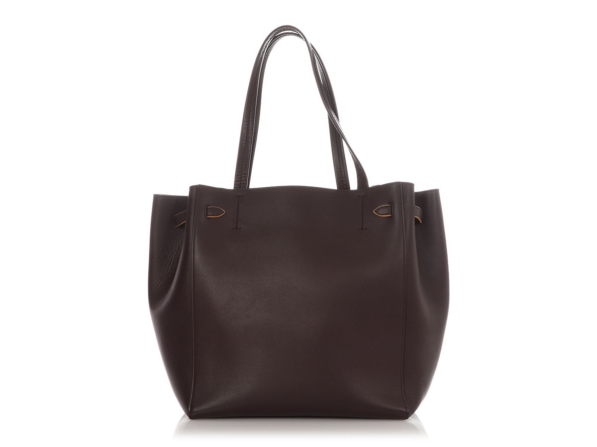 Celine Small Burgundy Tassel Cabas Phantom