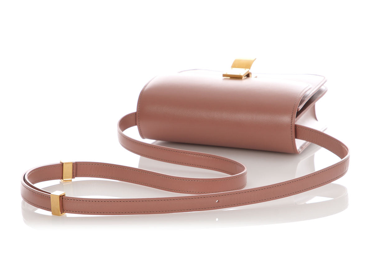 Celine Antique Rose Teen Box Bag