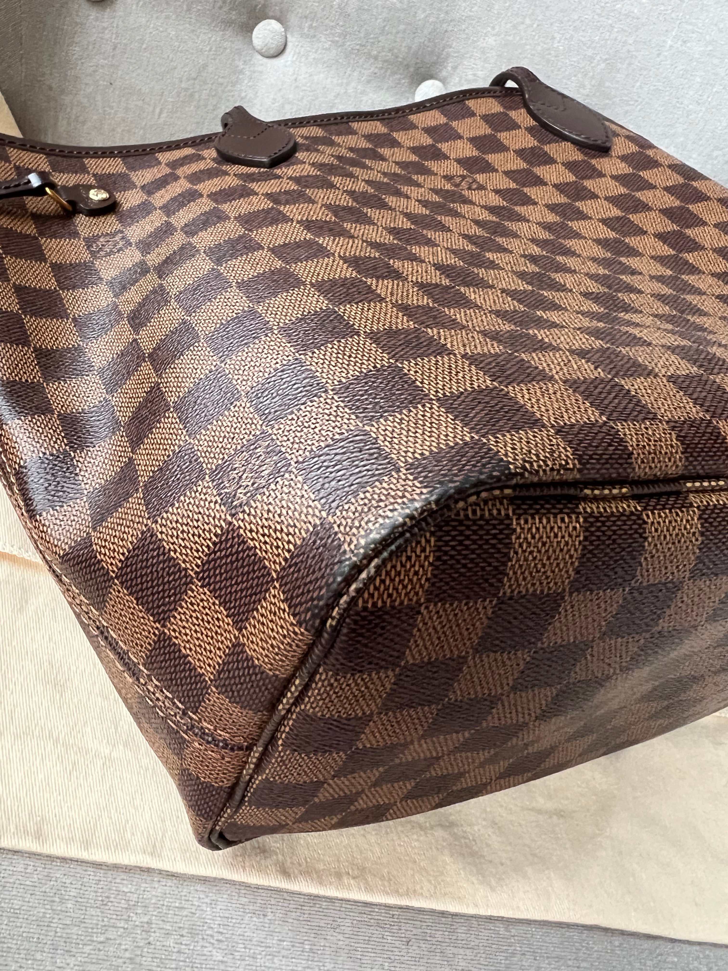 Louis Vuitton Neverfull MM Damier Ebene Cherry Interior (RRP £1,410)