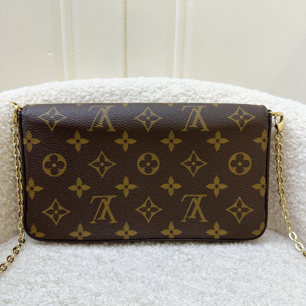 LV Felicie Pochette in Vivienne in New York Monogram Canvas and GHW