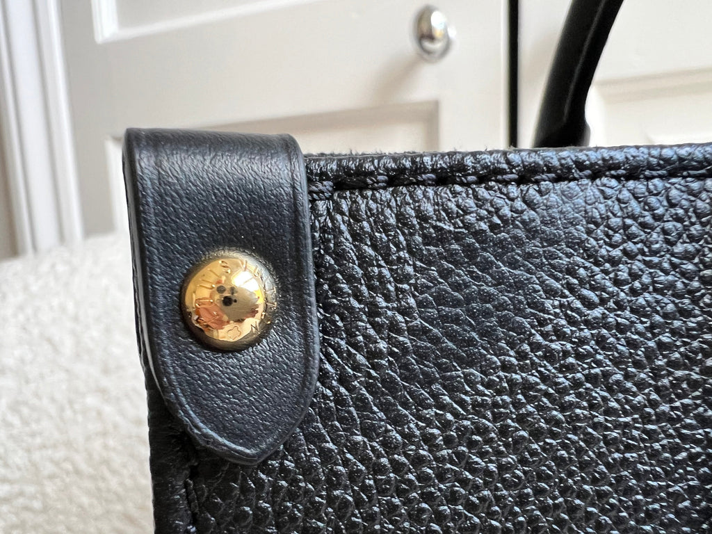 Louis Vuitton On the Go Black PM Empreinte (RRP £2,420)