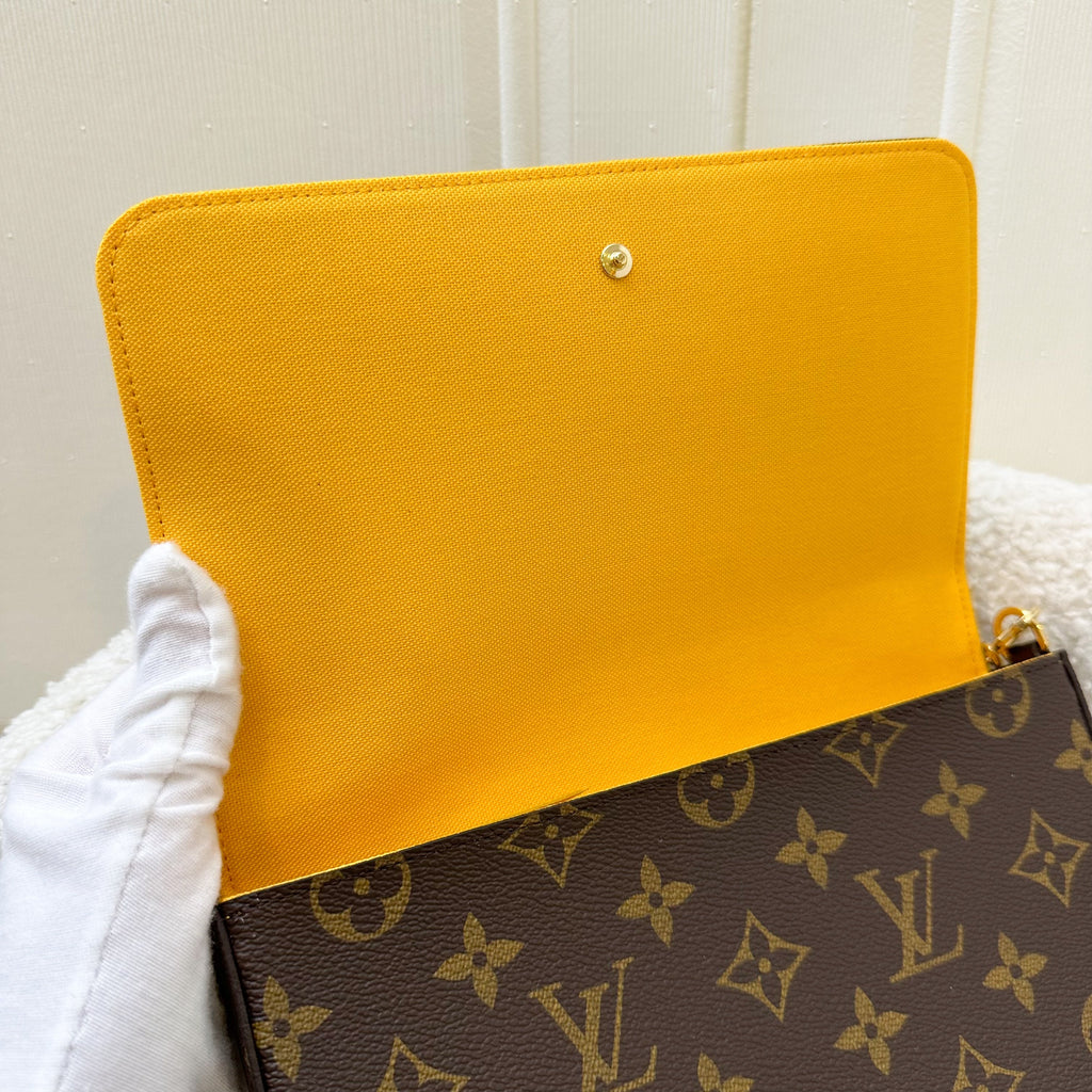 LV Felicie Pochette in Vivienne in New York Monogram Canvas and GHW