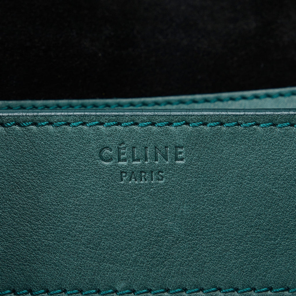 Green Celine Phantom Luggage Tote