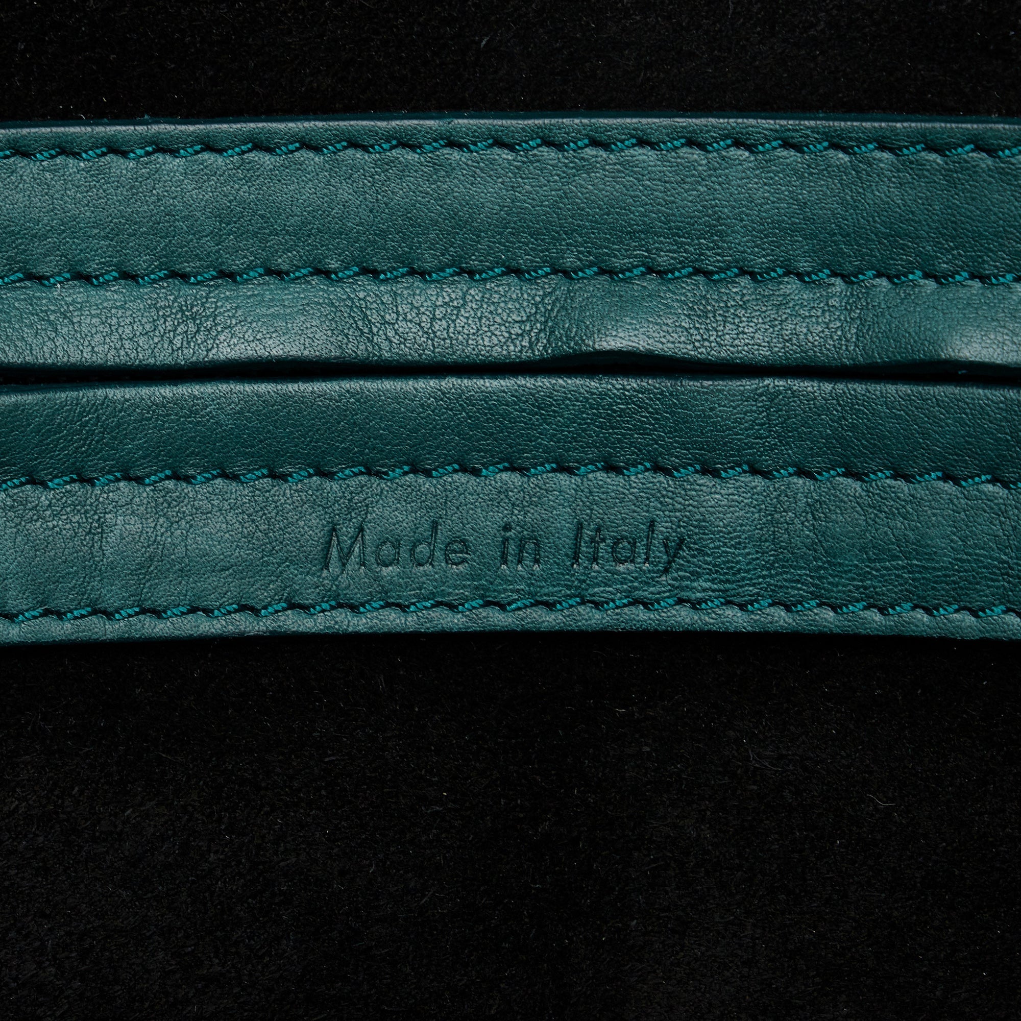 Green Celine Phantom Luggage Tote